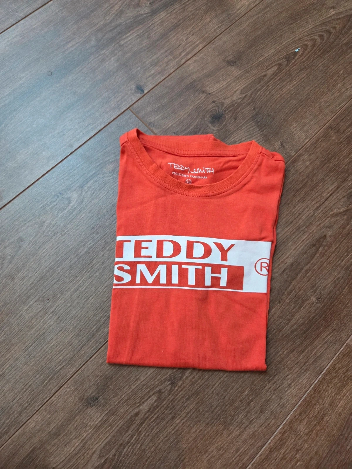Tshirt Orange teddy 10 ans